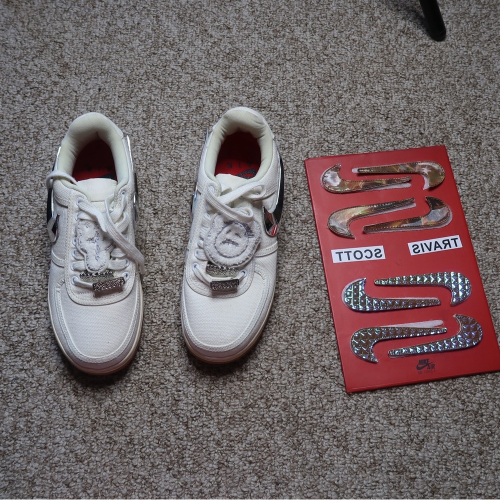 Nike Air Force 1 Low Travis Scott Sail